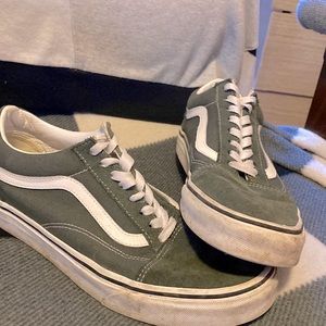 Darn green vans (look lighter with filter)